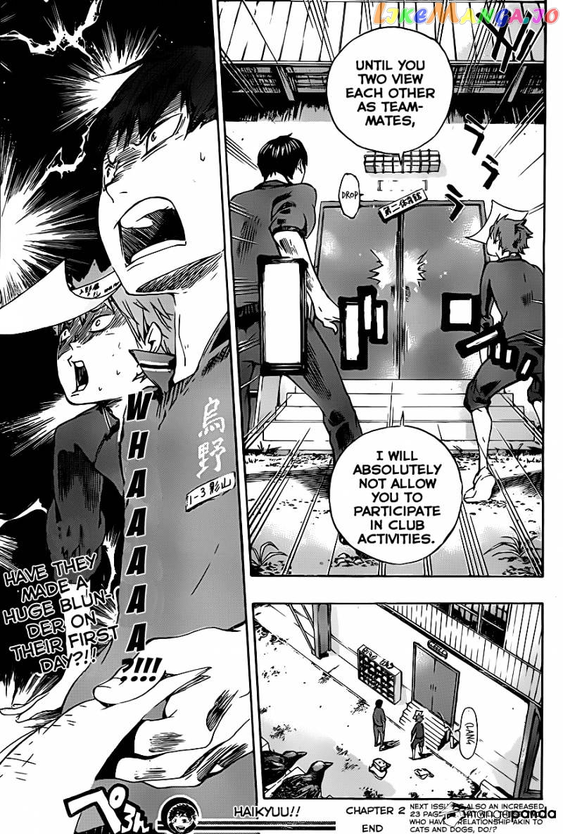 Haikyuu!!, Chapter 2 image 26